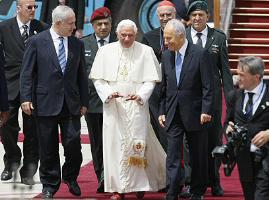 Prime Minister Netanyahu, Pope Benedict, President Peres