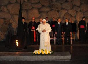 Pope Benedict XVI at Yad Vashem