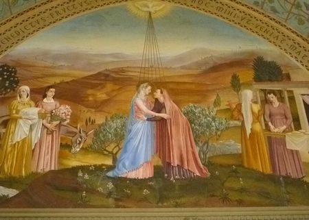 Mary's Visitation to Elizabeth in Ein Karem