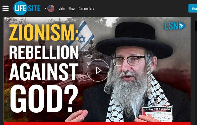 LSN: Zionism is a Rebellion aginst God