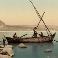 Boat at the Sea of Galilee