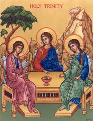 Icon of the Blessed Trinity