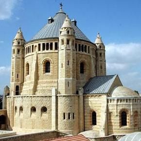 L'église de la Dormition, sur le mont Sion
