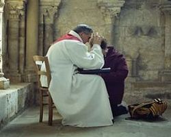 Reconciliation (Confession): God's forgiveness available to all (CCC 1422-1498)