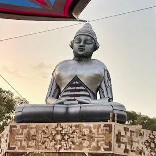Buddha Idol at the Nova Festival