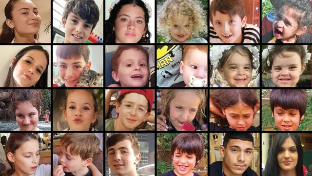 Children abducted from Israel to Gaza