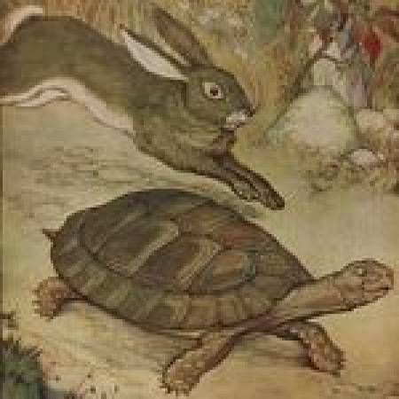 Le lièvre et la tortue: une nouvelle fable